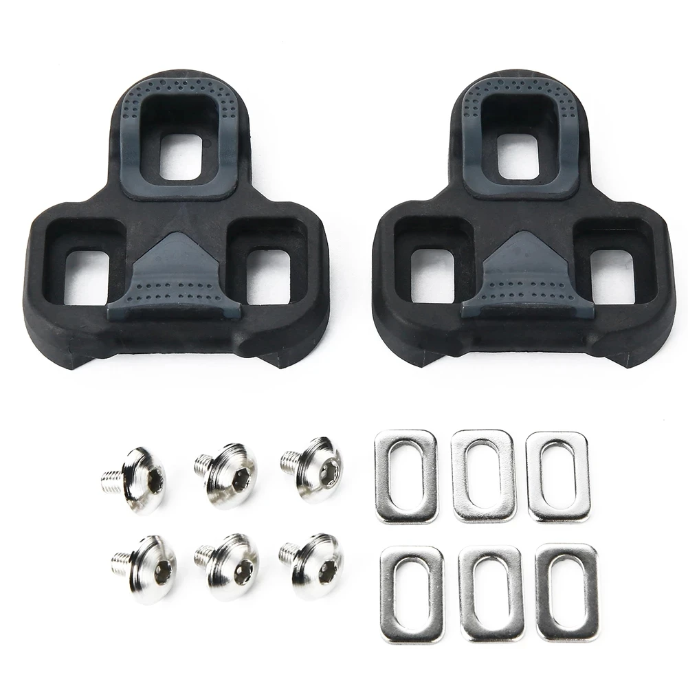 Road Bike Pedal Cleat Self-Locking Pedal Compatible With LOOK KEO Ultralight Bike Pedal Bicycle Accessories Cycling Cleats Black