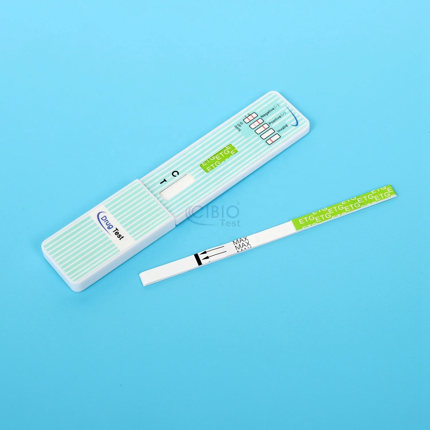 Clia waived EtG Alcohol urine drugs of abuse testing strips dipcard