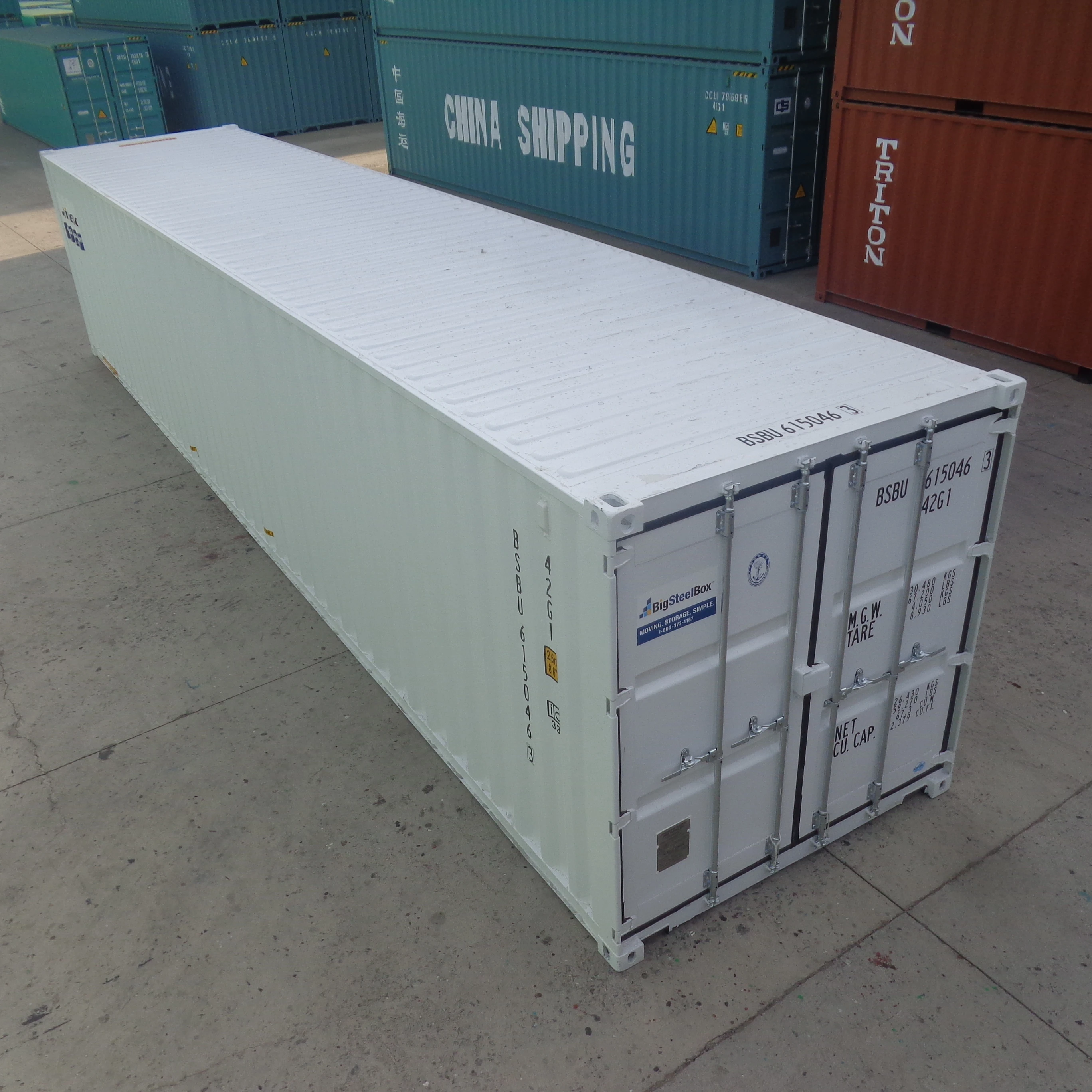 40HC brand new  double doors container