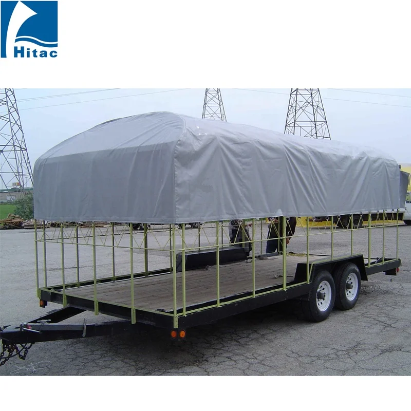 UV resistant rainproof pvc cargo trailer covers
