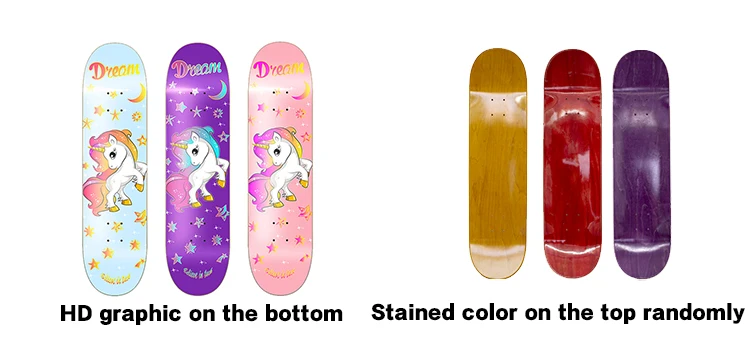 Tuck Manufacturer Brand Kid Skate Board Maple Skateboard Deck