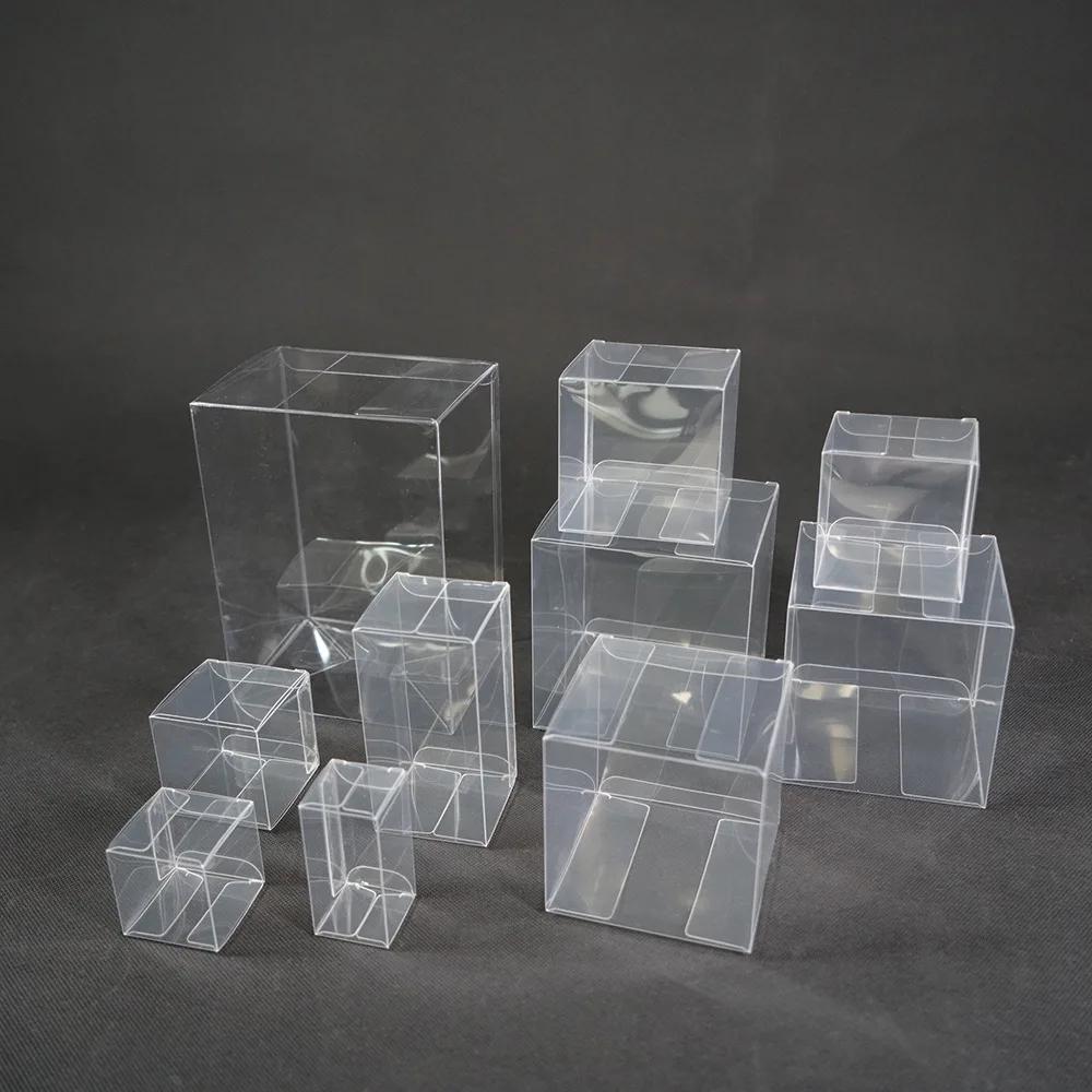 Clear Transparent Funko POP Pet Plastic Packaging with 4 Inch Figure Display Acetate box