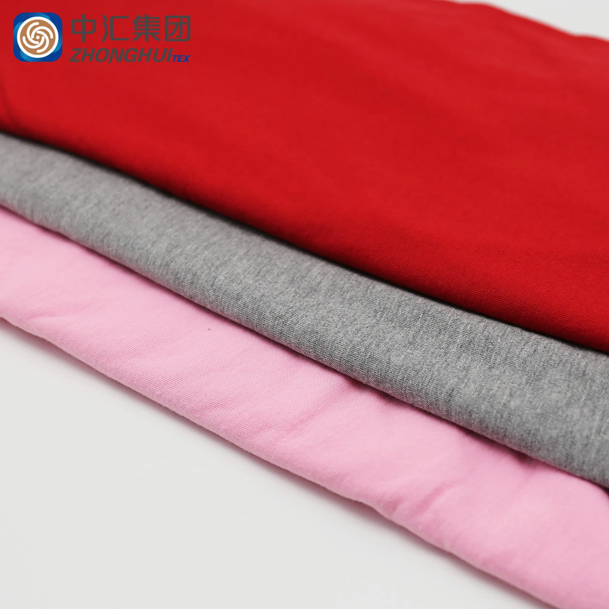 Оптовая продажа, 25% хлопок, 75% полиэстер, трикотажная ткань