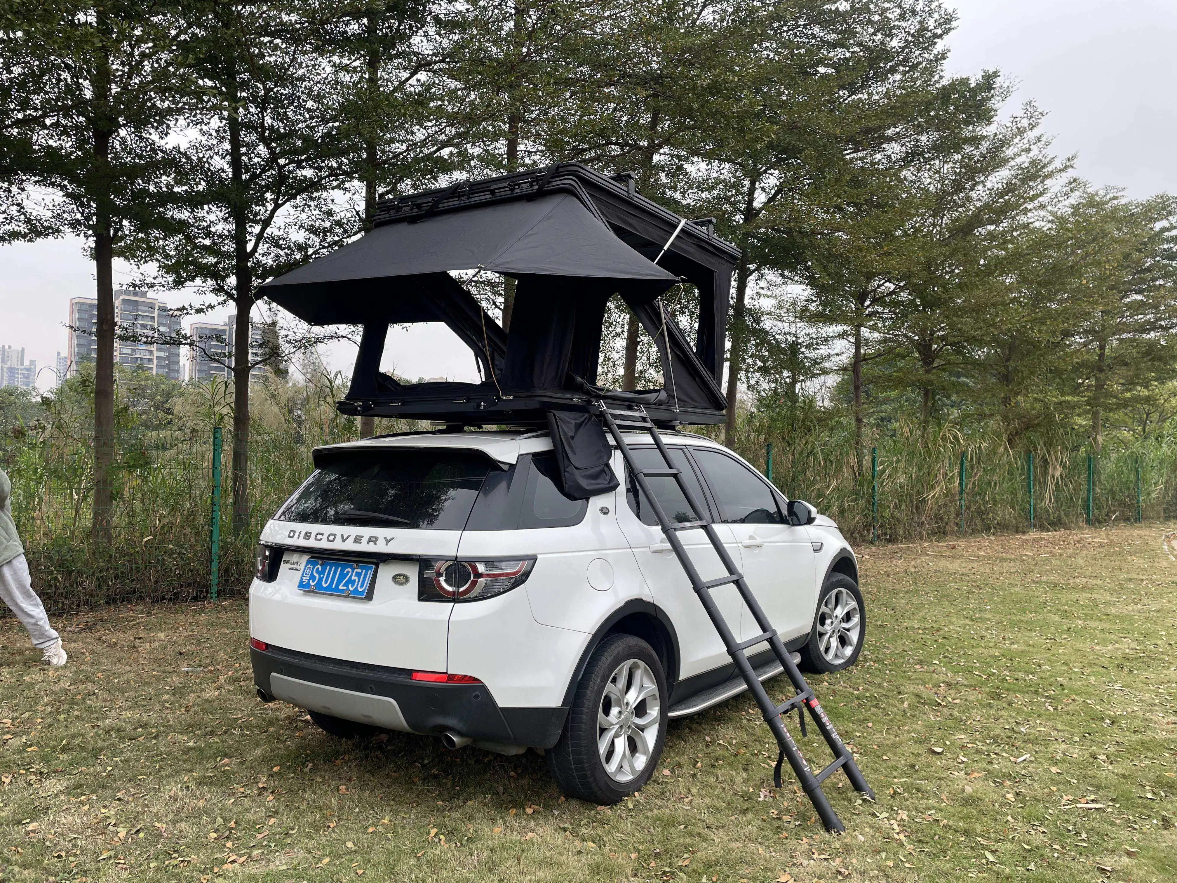 Outdoor Camping Tent 4WD New Style Aluminum Z-Shape Hard Shell Roof Top Tent