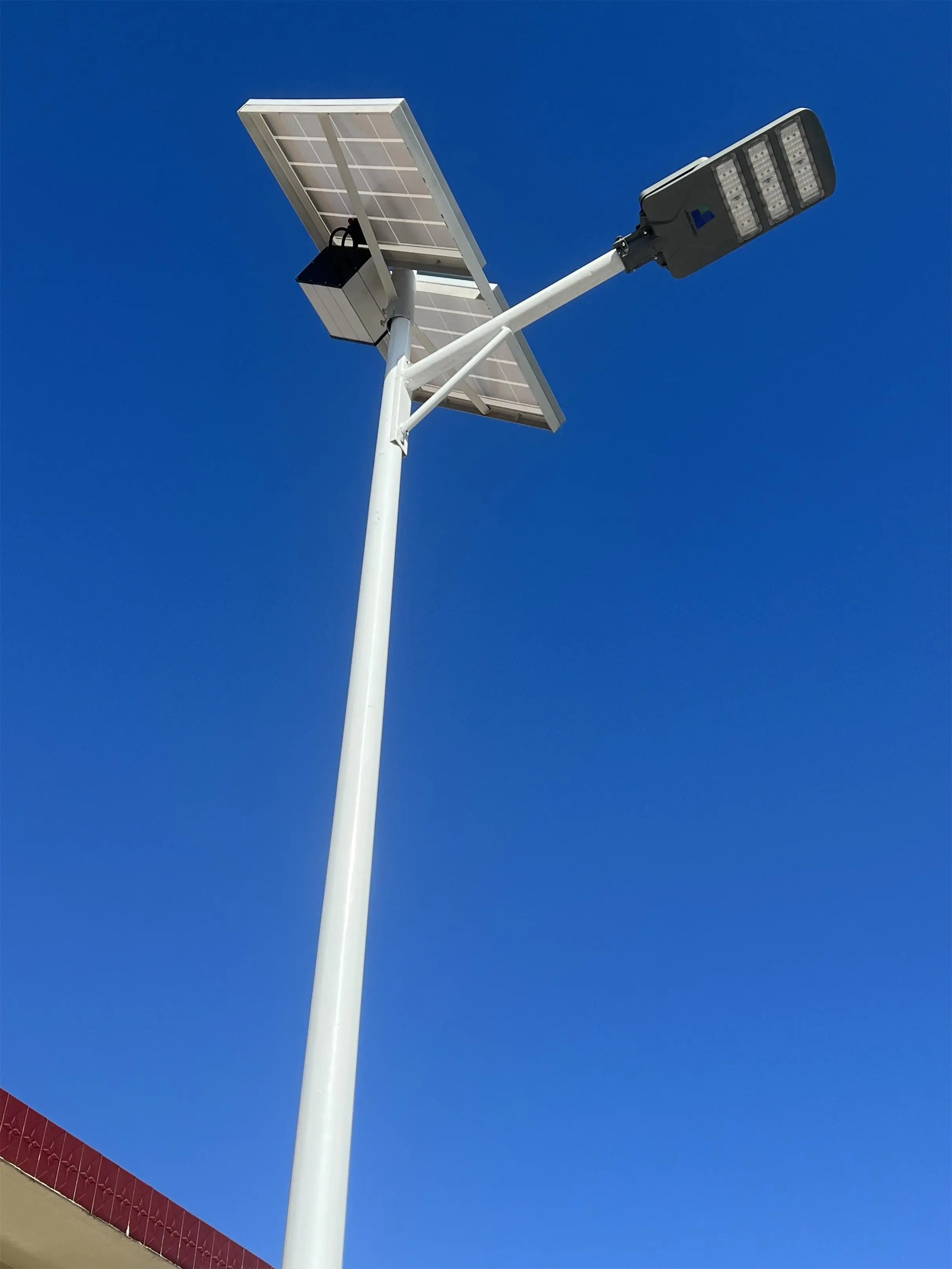 Solar Projection Lamp Courtyard Lamp Microwave Radar Induction Split Remote Control Street Lamp