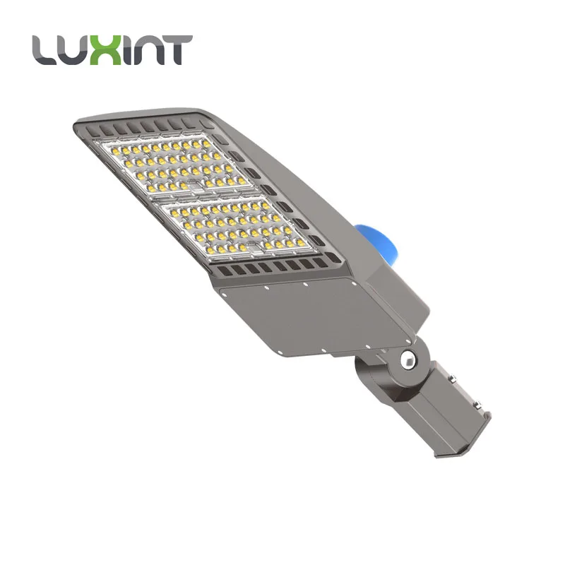 LUXINT Outdoor Light Supplier 100w 150w 200w 300w SMD3030 SMD5050 Led Shoebox Street Light for Road Lighting