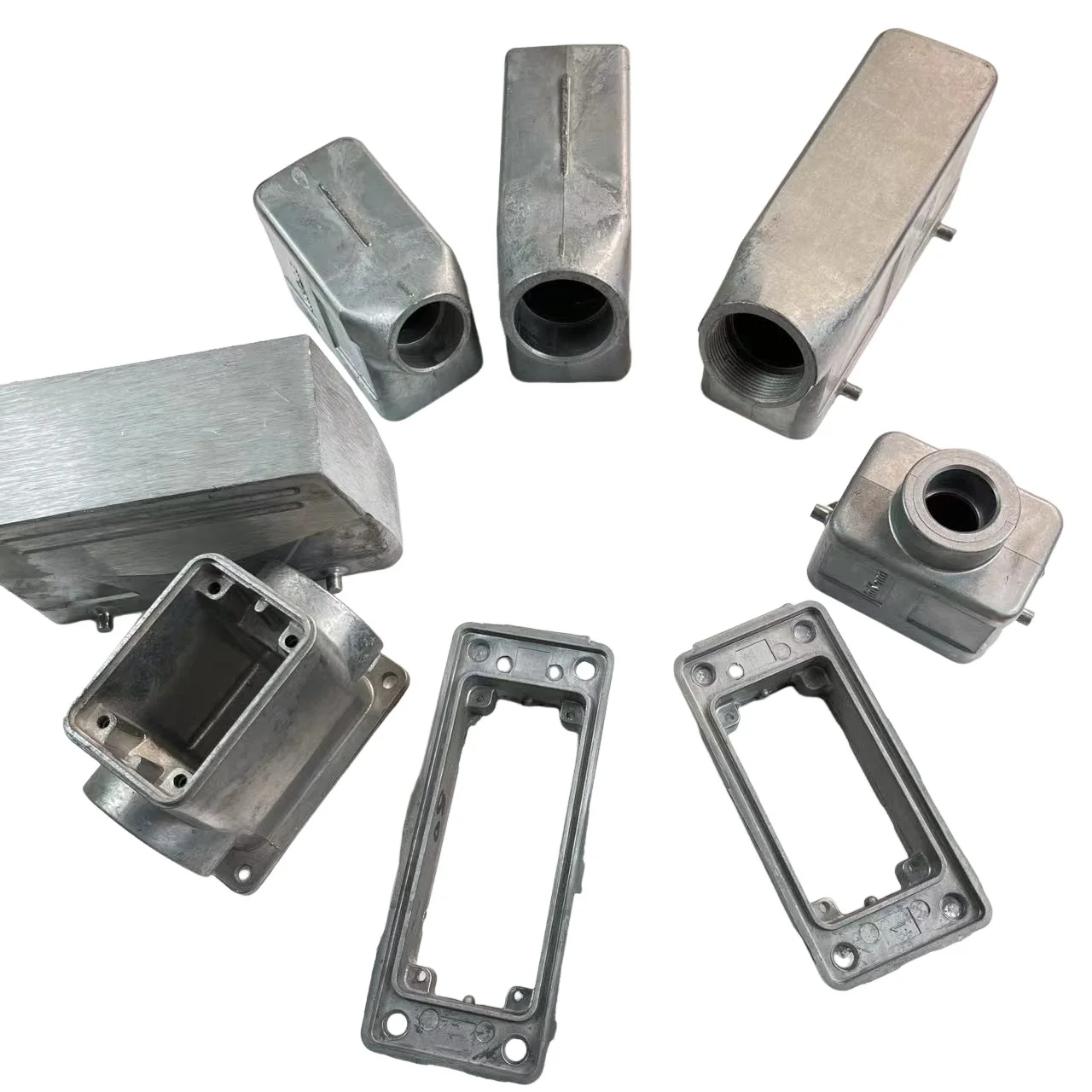 precision casting machining aluminum die cast metal Heavy Duty Aviation Plugs cast service