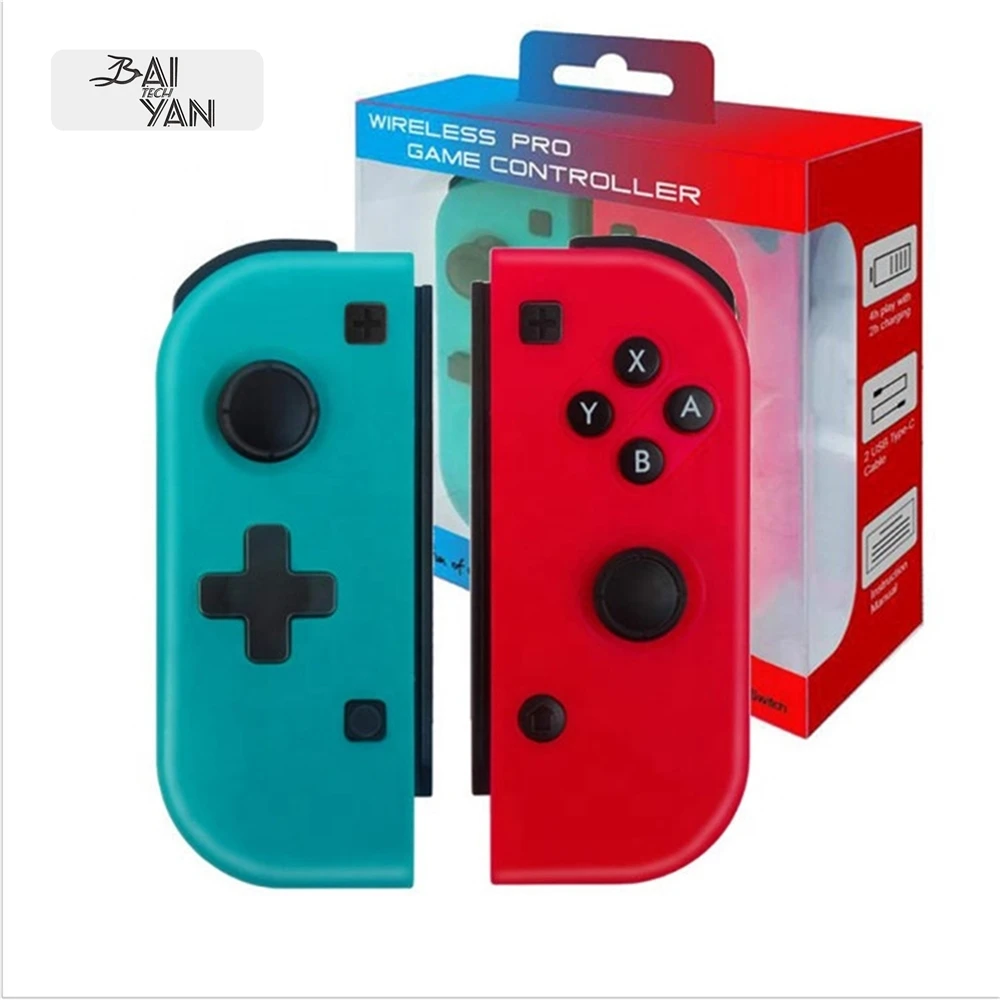 SYYTECH 2021 новая Левая Правая Беспроводная Ручка Джойстик Геймпад для Nintendo Switch Joycon контроллер игровые аксессуары