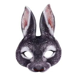 Halloween Kids Party Carnival Cosplay Full Face Animal Rabbit EVA Party Masks