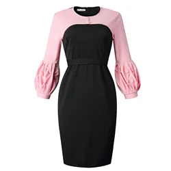 Custom  office dresses african women ladies pencil dress casual office dresses for women