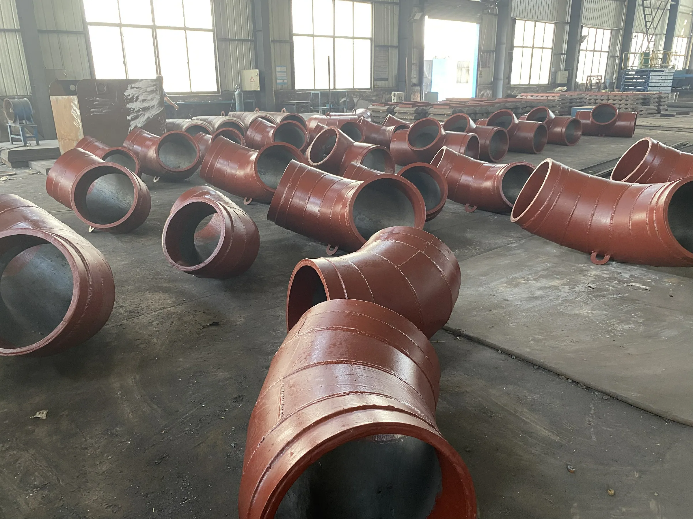 China Manufacture Wholesales Abrasion Pipe Elbows Ventilation Pipe At Low Cost  Abrasion Pipe Elbows