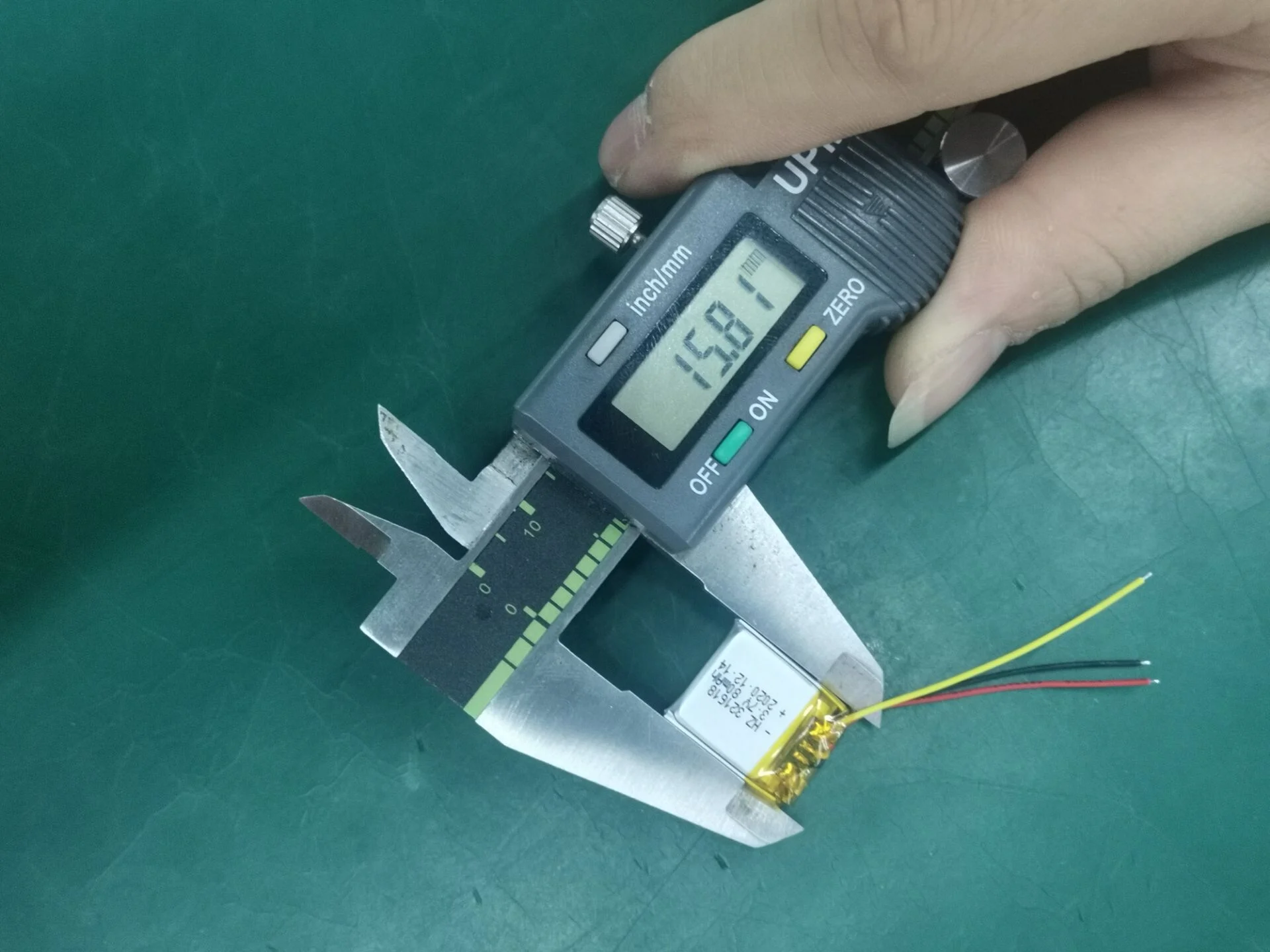 KC IEC62133 high quality 321618 small lipo battery 3.7v 75mAh 80mah smart watch battery with UN38.3