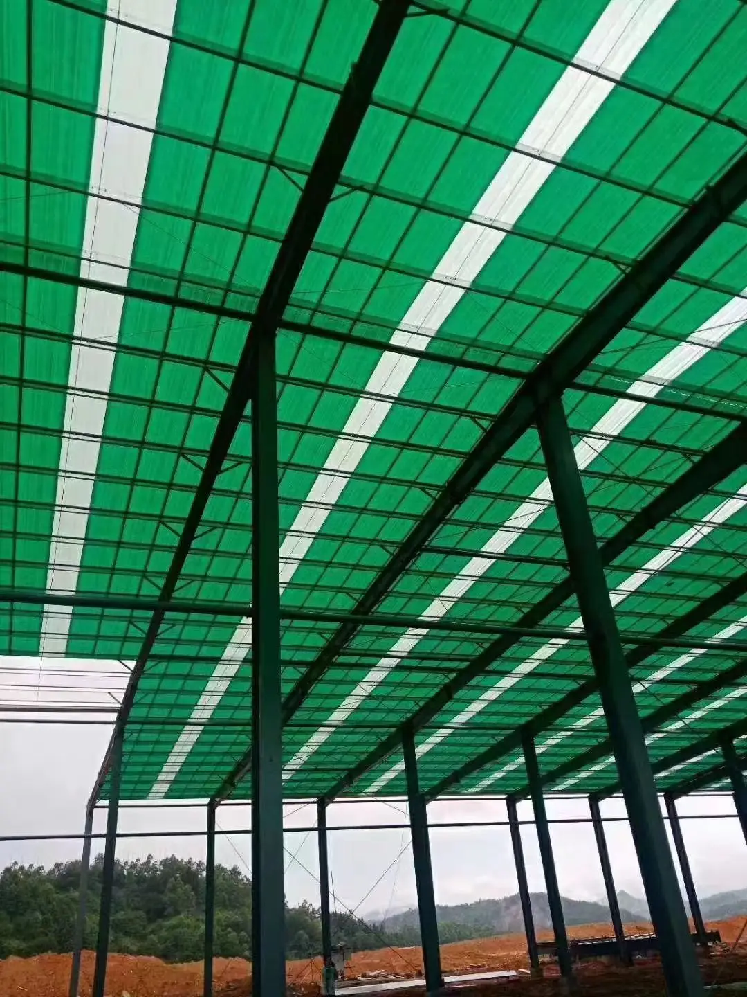 0.6mm 0.7mm 0.8mm Transparent Greenhouse Corrugated Fiberglass FRP Plastic Sheet for Skylight Roof