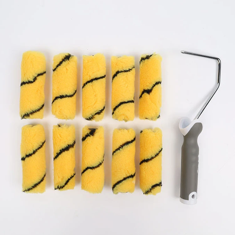 Factory China wall Painting Roll 4 9 18 inch Refill Brush Cover Polyester rodillo de pintura mini Microfiber Paint Roller