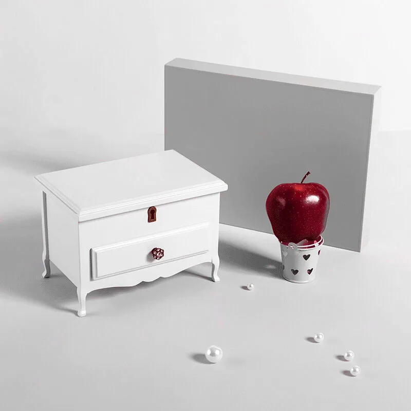 Factory Wholesale Customized Wooden Jewelry Storage Box Gift Box Music Box With Ballerina