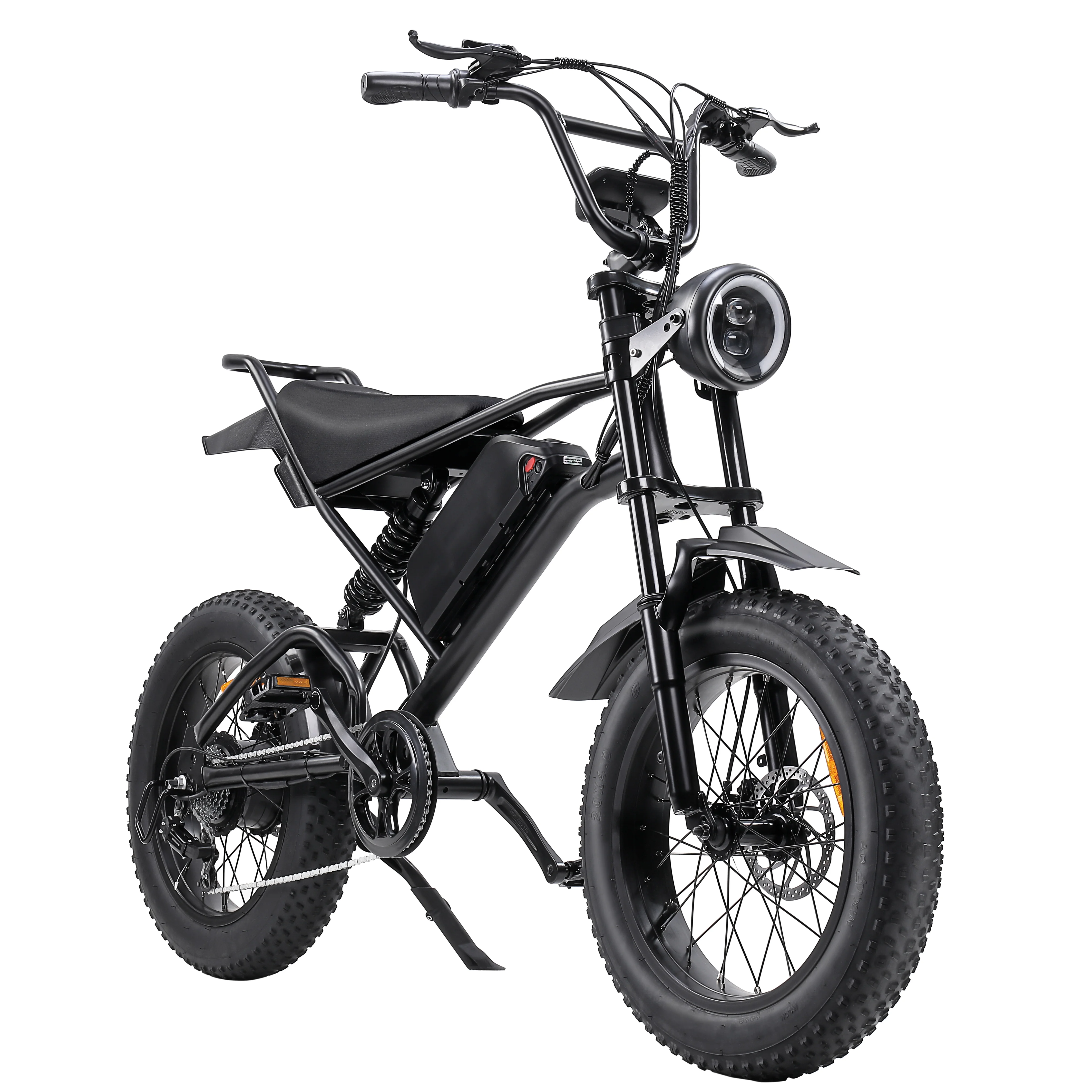 EU US Warehouse fast shipping 20 Inch 750W 48V 15AH 7 Speed E bike EB V2 electric bicycle fat tire ebike electric motorcycle
