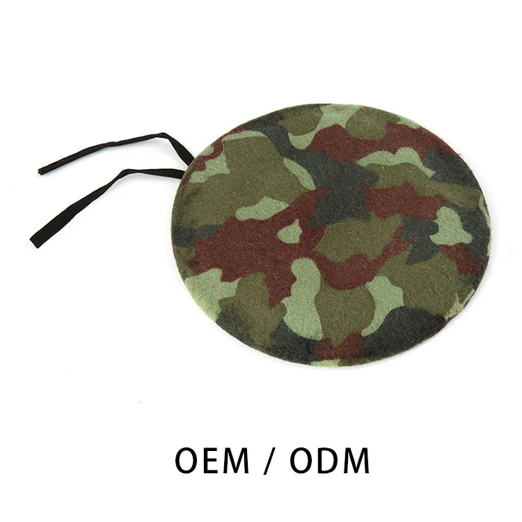 Unisex Wool beret Custom Green designer hats French Beret Women Autumn Winter Wool Leathese Boina