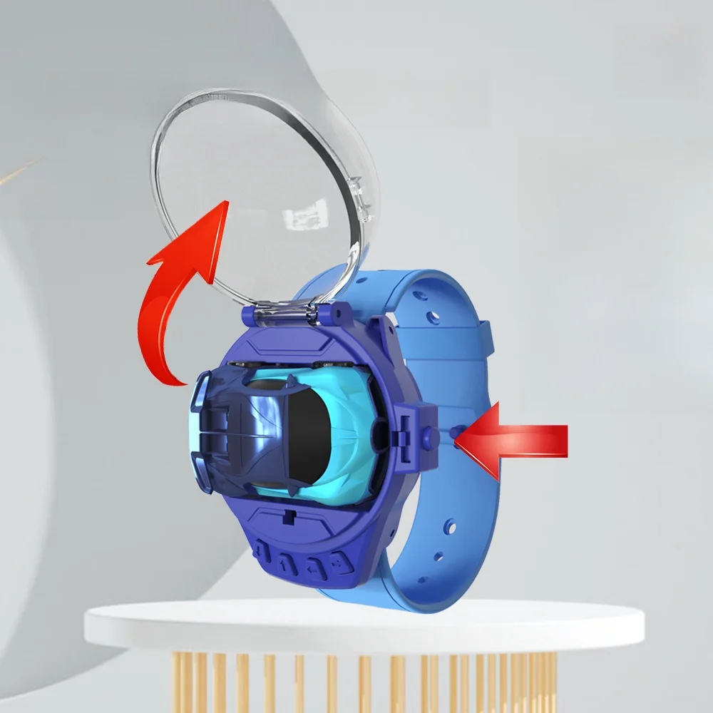 2.4 GHz Mini Watch RC Car Toys RC Watch Racing Car with USB Charging Remote Control Car