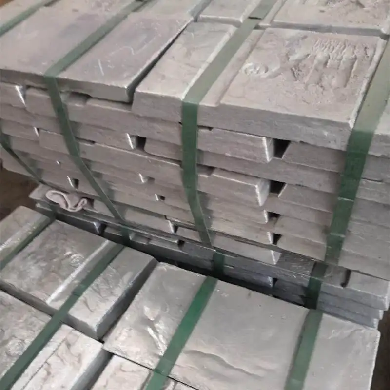 Zinc Metal Ingots Pure Zinc Ingot 99.99% 99.995% Zinc Ingots