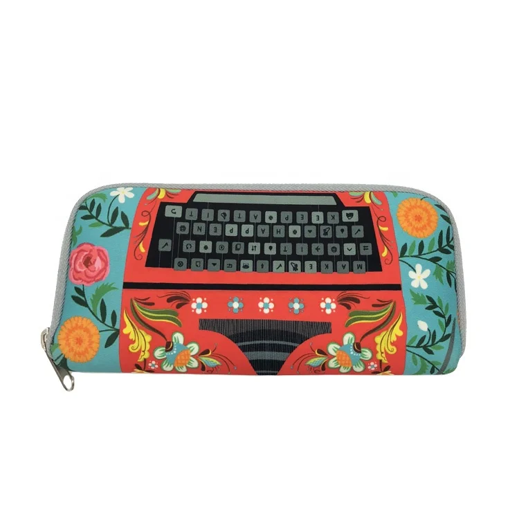 
Multifunction Pencil Case Factory Custom Sublimation Printing Neoprene Zipper Pencil Case 