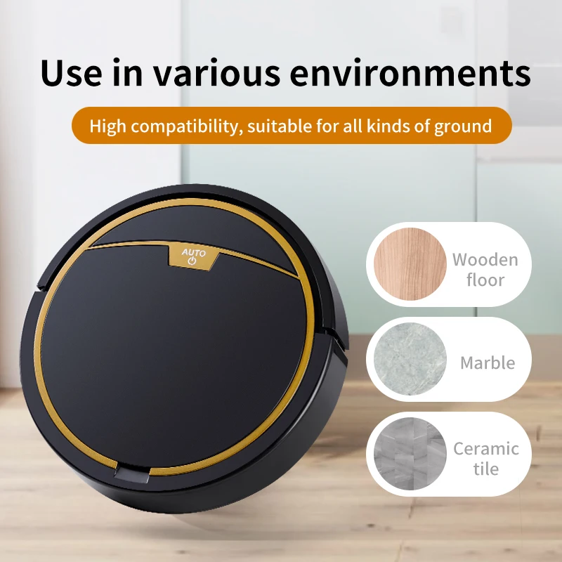 APP Control Robot Vacuums Smart Vacuum Cleaner Sweeping Robotic Cordless Household cleaning appliances