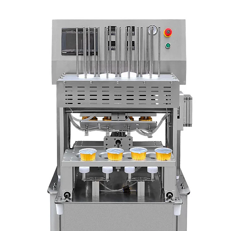 Automatic sealing machine Aluminum foil cup sealing machine Tin foil cup bowl hot sealing machine customized