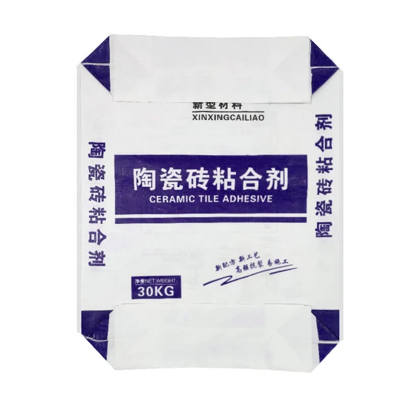 empty 30kg pp valve bag for cement concrete