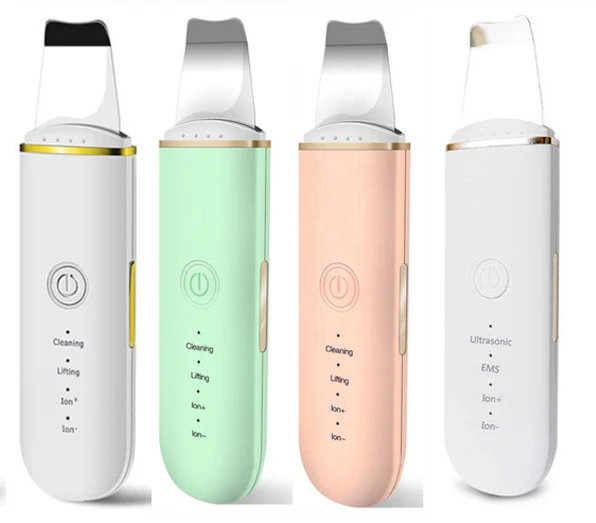 22 Blackhead Remover Pore Cleaner moisturizing lifting ultrasonic skin spatula skin scrubber for Facial Deep Cleansing