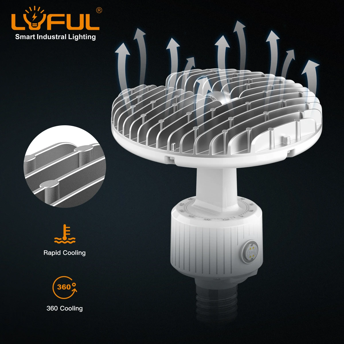 Wholesale led garage fixtures e40 industry dimmable led low bay bulb adjustable 100w 120w industrial and mining lamp