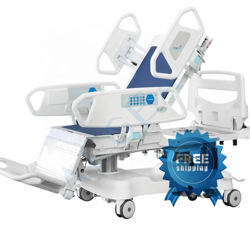 AG-BR006 china manufacturer luxurious multifunction adjustable electric motor system hospital bed