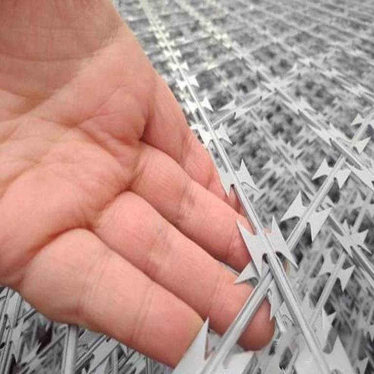 Low price 4-Point High-Tensile Galvanized Steel Barbed Wire Barbed Wire Fencing Razor Barbed Wire