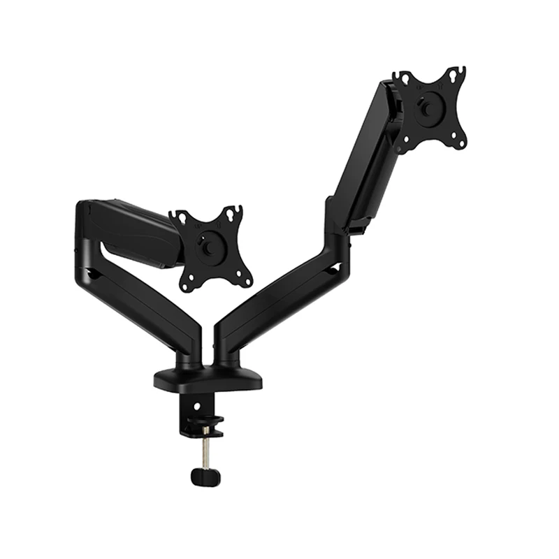 Mounting Classics Computer Bracket Double Arms Gas Spring Full Motion Monitor Desk Mount Monitor Holder Arm