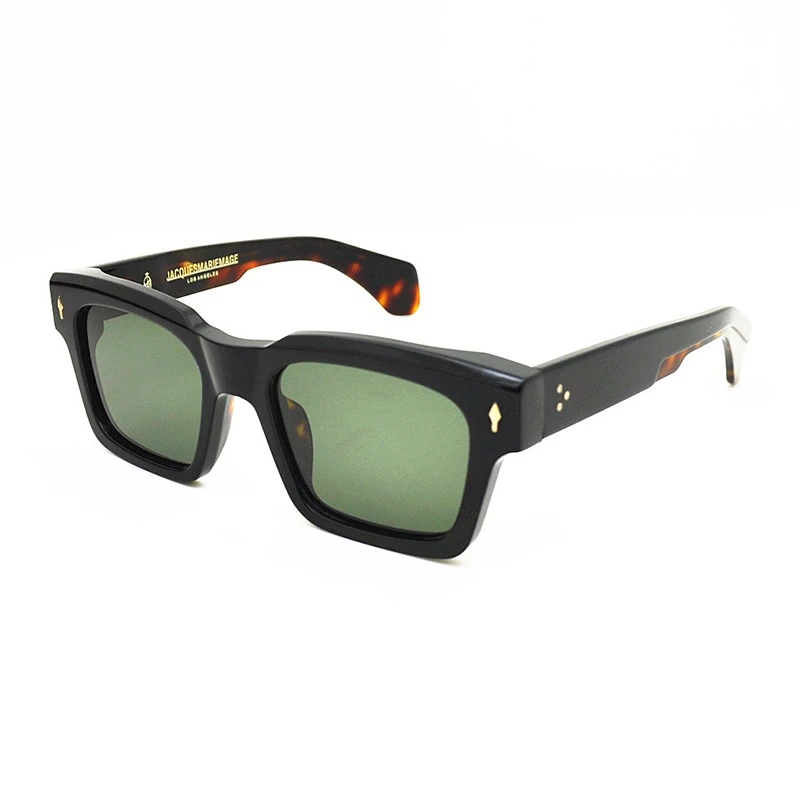 Custom Logo Shades Eyewear Women Sunglasses Hot Selling Ltaly Fashion Female Men Unisex Fashionable Sunglasses Acetate UV400 HGM