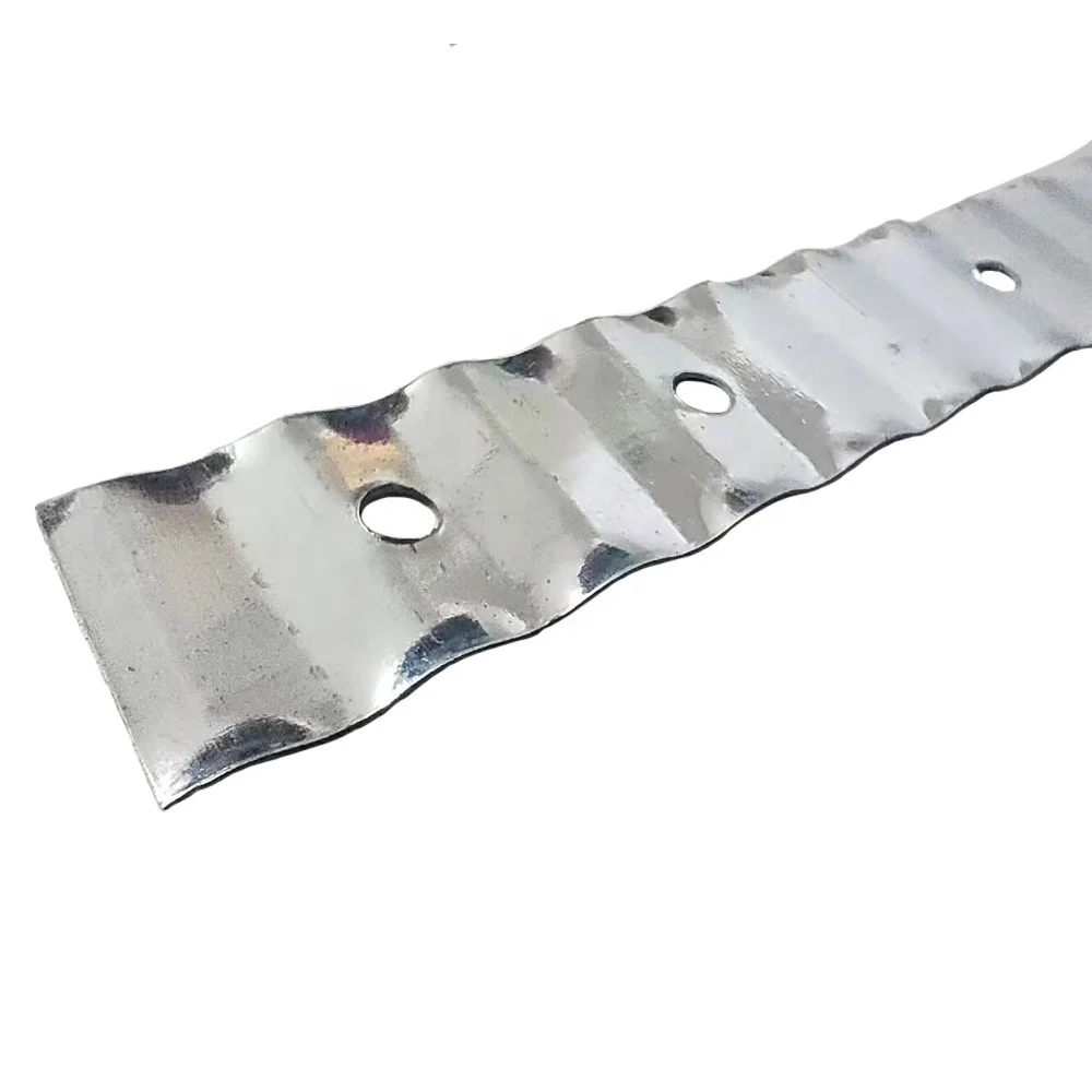GA 28 Masonry Corrugated Sheet Metal Anchors Galvanized Cavity Brick Wall Ties