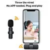 2022 K1 Drag ios Usb Мобильный записывающий микрофон с зажимом беспроводная система 2 4G петличный беспроводной