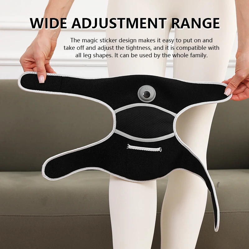 Portable Cordless Knee Heat Warmer Therapy Pad Custom Logo Knee Joint Arthritis Relief Physiotherapy Electric Heated Knee Pad