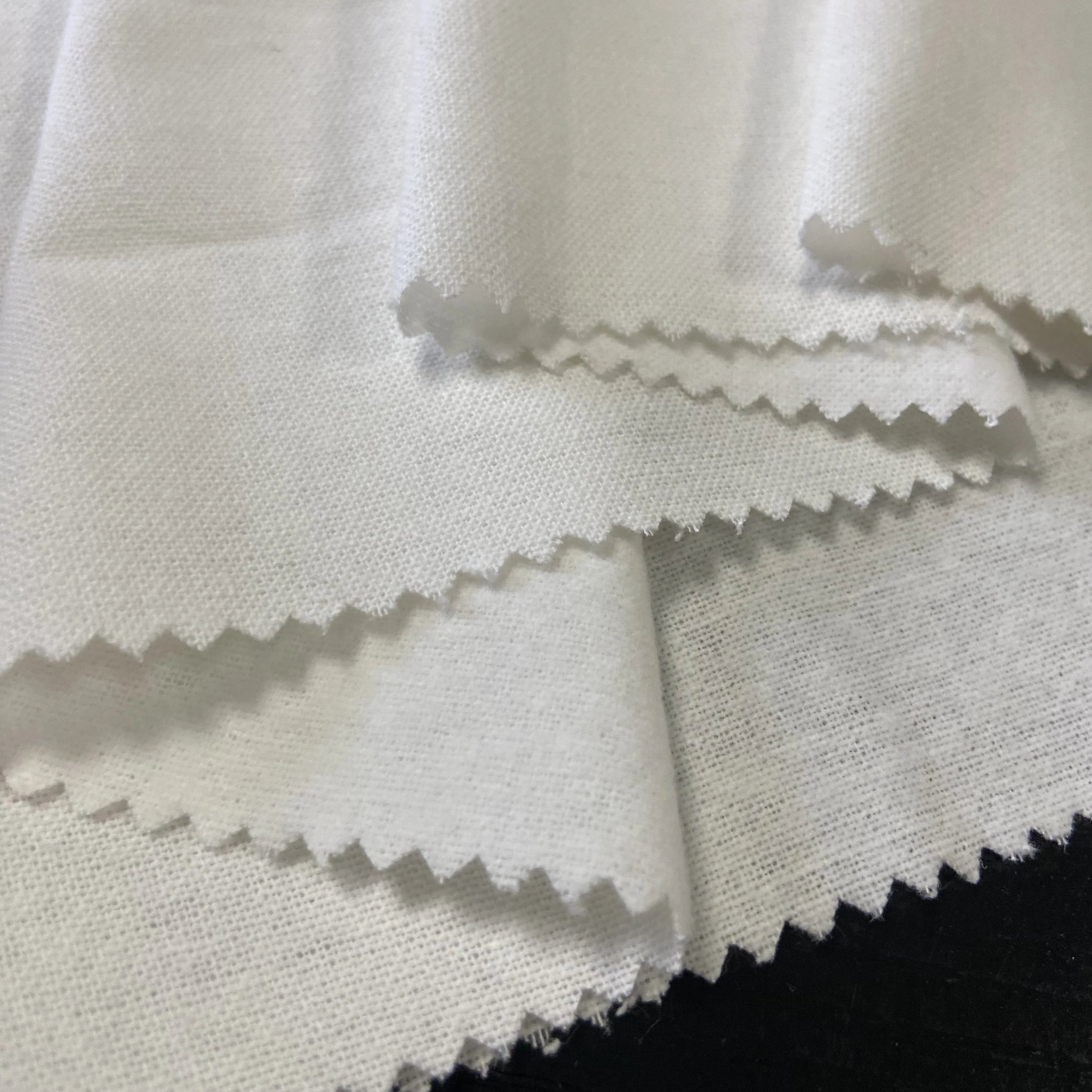 Unbleached White Combed Cotton Flannels Woven Wholesale Flannel Fabric for Shirts Bedding Cover Kids Boys Girls Home Textiles