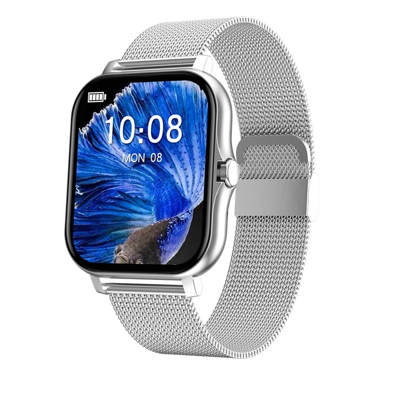 2021 Steel Strap GT20 Smart Bracelet Heart Rate Blood Pressure Exercise Pedometer Waterproof BT Call Smart Watch
