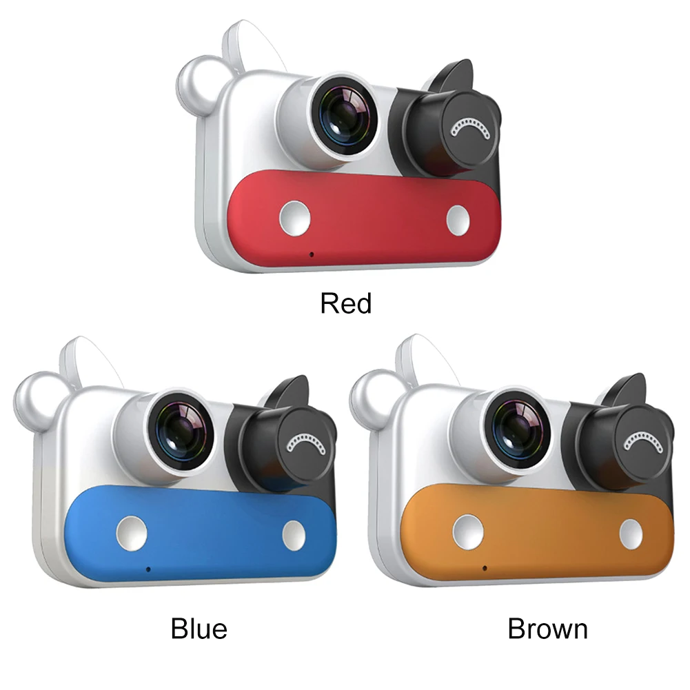 2inch Mini Portable USB Rechargeable Toy APP Support HD Screen Boy Girl Travel Kids Camera With Lanyard Filters Digital Video