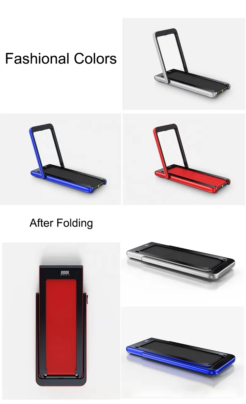 Best Price Running Machine Electric Pad Folding Foldable Motorized Manual Walking Fitness Treadmill with Safety Handrail