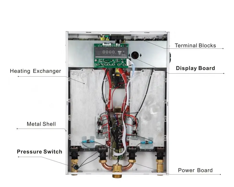 2023 APK17 CE approved Electric boiler for radiant/ floor heating