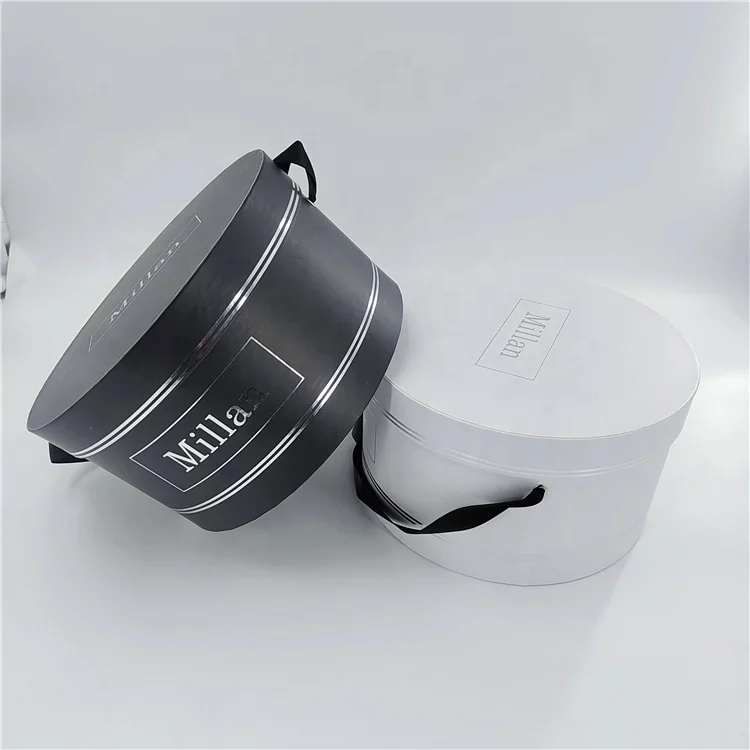 Printing Custom Decorative Fancy cardboard cake boxes round gift packaging  wholesale