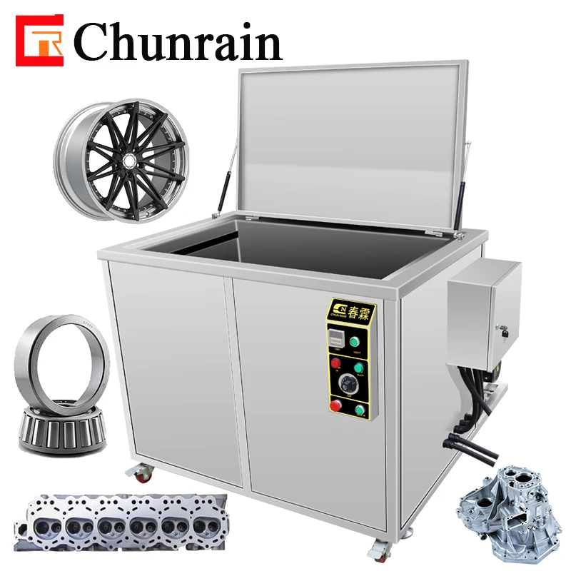 
Industrial ultrasonic cleaner for engine cylinder block carbon remove heavy oil with filtration cleaning equipment 