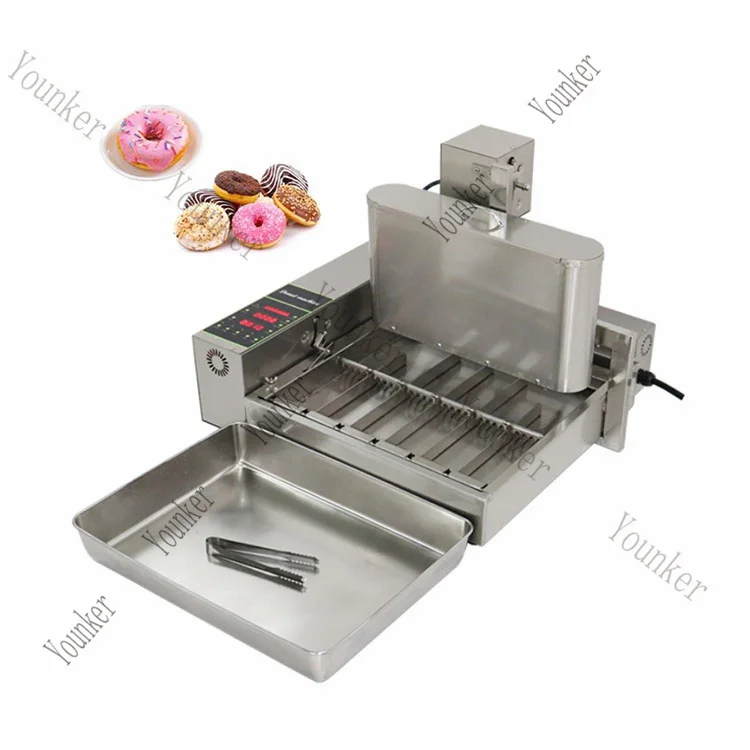Commercial Cooking Equipment Snack Machinery Single Row Automatic Mini Donut Machine