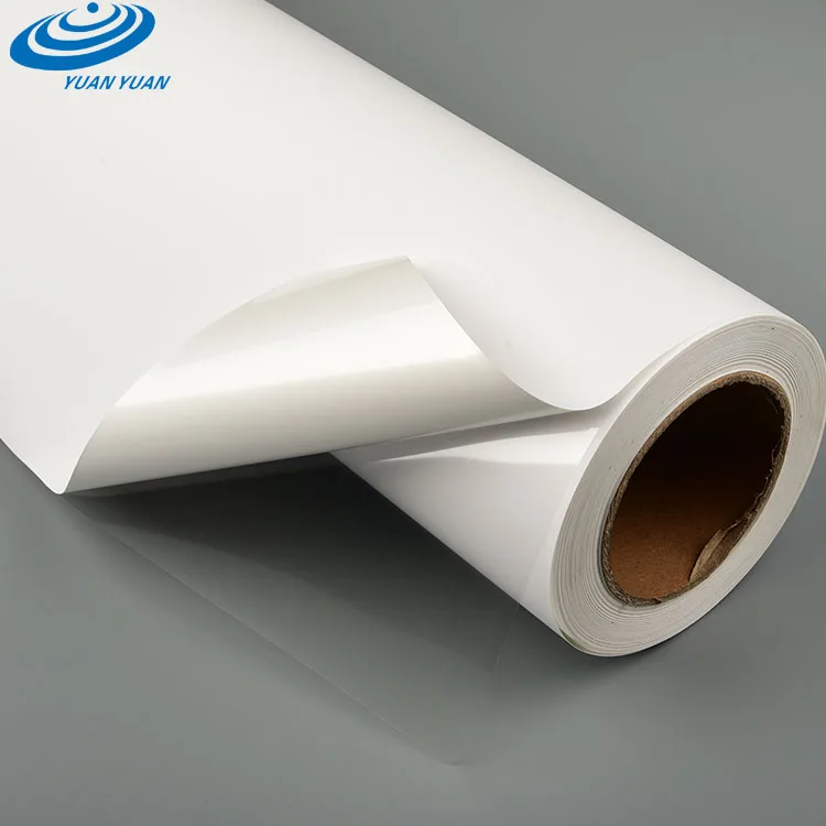 Factory Price Inkjet Printing Eco Solvent Self Adhesive Matte PP Synthetic Sticker Roll Paper