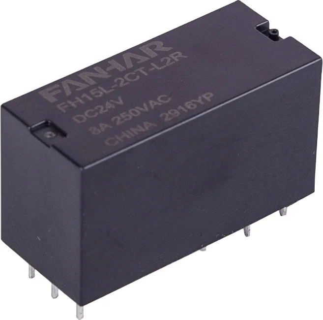 FH15L-2CT-L2R-DC24V  Latching Relay 2switched contacts Reversed polarity