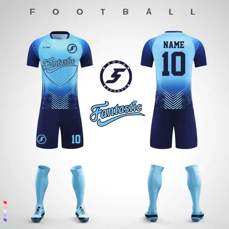 camisas dd futbol football kits full set soccer kits adults camisa de futebol football jersey plain mens sports set