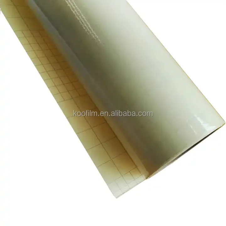 High Glossy Laminated Transparent film advertising printable Cold lamination film