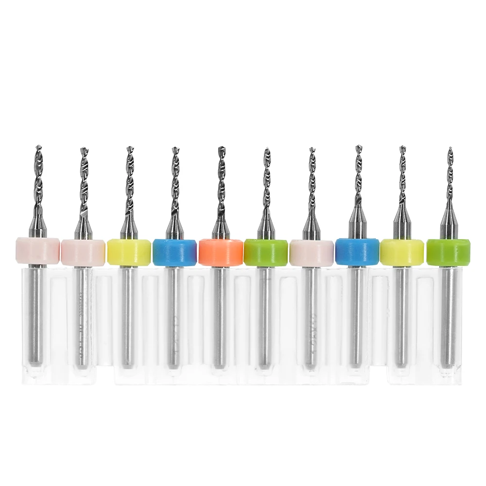 Micro twist drill bit 0.1 -3.175mm high speed steel is used for drilling and engraving electric tools of printed circuit boards