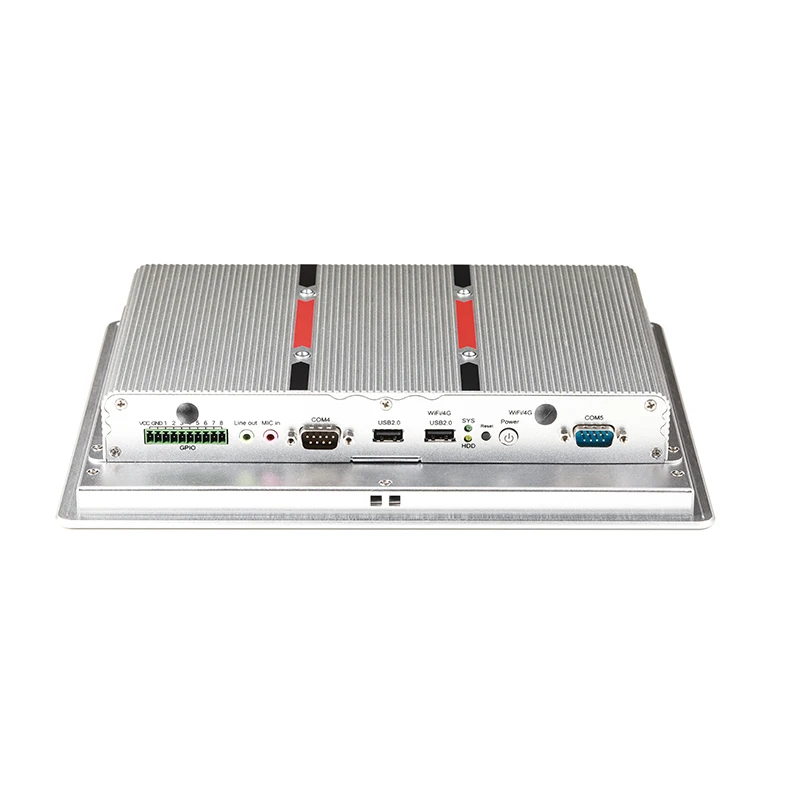 Linux Ubuntu IOT Fanless Rugged N2840 J1900 I3 I5 I7 X86 Industrial Computer 2 Ethernet SSD Embedded pane Pc